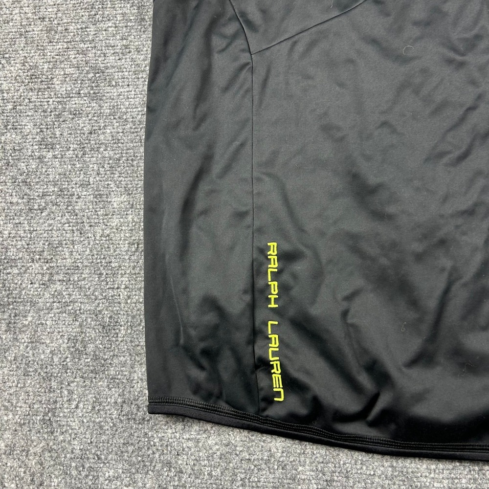 RLX Ralph Lauren Vest Mens M Black 2015 US Open Chambers Bay Golf Full Zip Logo - Picture 9 of 10